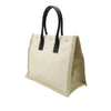 Saint Laurent Small Canvas Rive Gauche Tote Secondhand