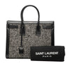 Saint Laurent Small Tweed Houndstooth Sac De Jour Satchel Secondhand
