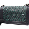 Chanel Old Medium Braided Lambskin Boy Flap Secondhand