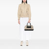 Burberry Nova Check Canvas Handbag Secondhand