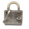 Dior Mini Satin Cannage Crystal Embellished Lady Dior Secondhand