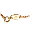 Secondhand Chanel CC Gold Plated Strass Pendant Necklace