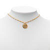 Secondhand Chanel CC Gold Plated Strass Pendant Necklace