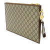 Gucci GG Supreme Interlocking G Clutch Secondhand
