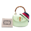 Gucci Mini Calfskin Web 1947 Bamboo Top Handle Bag Secondhand