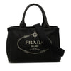 Prada Small Canvas Canapa Logo Satchel Secondhand