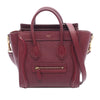 Celine Nano Leather Luggage Tote Secondhand