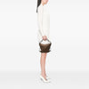 Bottega Veneta Metallic Nappa Intrecciato Belted Loop Handbag Secondhand