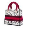 Dior DiorAmour Medium Embroidered Canvas Graffiti Lady D Lite Secondhand