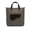 Dior Oblique Canvas and Leather Saddle Tote Secondhand