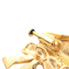 Chanel Gold Plated Beret Motif Brooch Secondhand