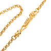 Chanel CC Gold Plated Teardrop Logo Pendant Necklace Secondhand