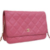 Chanel CC Quilted Lambskin Wallet on Chain Secondhand