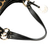 Fendi Leopard Print Chef Canvas Handbag Secondhand