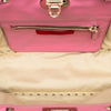 Valentino Small Leather Rockstud Trapeze Satchel Secondhand