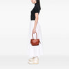 LOEWE Leather Perforated Anagram Punching Tote Secondhand