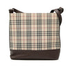 Secondhand Burberry House Check Canvas Shoulder Bag