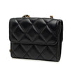 Chanel CC Quilted Lambskin Card Holder On Chain Secondhand