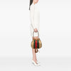 Gucci GG Canvas Web Rania Drawstring Hobo Secondhand