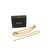 Secondhand Chanel Gold Plated Quilted CC Triple Chain Belt