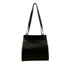 Ferragamo Embossed Leather Gancini Tote Secondhand