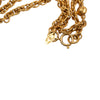 Chanel CC Gold Plated Station Chain Long Necklace Secondhand
