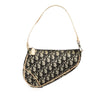 Dior Mini Diorissimo Coated Canvas Saddle Pochette Secondhand