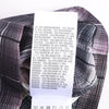 DIESEL Short-Sleeve Check Shirt With Poster Print in Multicolor, Size 48 IT Secondhand