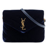Saint Laurent Toy Matelasse Velvet Monogram LouLou Crossbody Secondhand