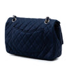 Chanel Medium Classic Satin Paillette Embellished Double Flap Secondhand