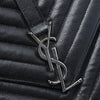 Saint Laurent Medium Chevron Sheepskin Monogram College Satchel Secondhand