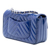 Chanel Mini Rectangular Classic Chevron Patent Single Flap Secondhand