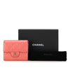 Chanel CC Quilted Caviar Trifold Wallet Secondhand
