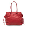 Prada Vitello Daino Drawstring Tote Secondhand