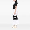Valentino Patent Rockstud Double Handle Flap Tote Secondhand