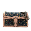 Gucci Limited Edition Medium GG Denim Embroidered Floral Dionysus Crossbody Secondhand