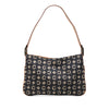 Celine C Macadam Denim Shoulder Bag Secondhand