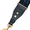 Dior Studded Canvas Embroidered Bag Strap Secondhand