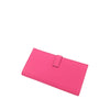 Hermès Chevre Bearn Soufflet Bifold Long Wallet Secondhand