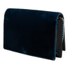 Saint Laurent Velvet Crystal Monogram Kate Tassel Wallet On Chain Secondhand