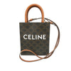 Celine Mini Triomphe Coated Canvas Vertical Cabas Satchel Secondhand