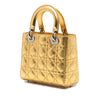 Dior Small Metallic Grained Calfskin Cannage My ABCDior Lady Dior Secondhand