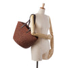 Saint Laurent Raffia Tote Secondhand