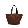 Saint Laurent Raffia Tote Secondhand