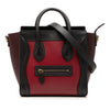 Celine Nano Tricolor Leather Luggage Tote Secondhand