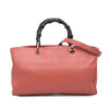 Gucci Medium Calfskin Bamboo Shopper Satchel Secondhand