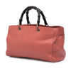 Gucci Medium Calfskin Bamboo Shopper Satchel Secondhand