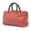 Gucci Medium Calfskin Bamboo Shopper Satchel Secondhand