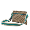 Gucci GG Canvas Web Double Pocket Belt Bag Secondhand