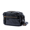 Saint Laurent Croc Embossed Patent Lou Belt Bag Secondhand